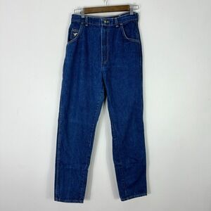Wrangler Jeans 13 High Rise Vintage‎ 90s Y2K Mom Straight Tapered Rigid Denim